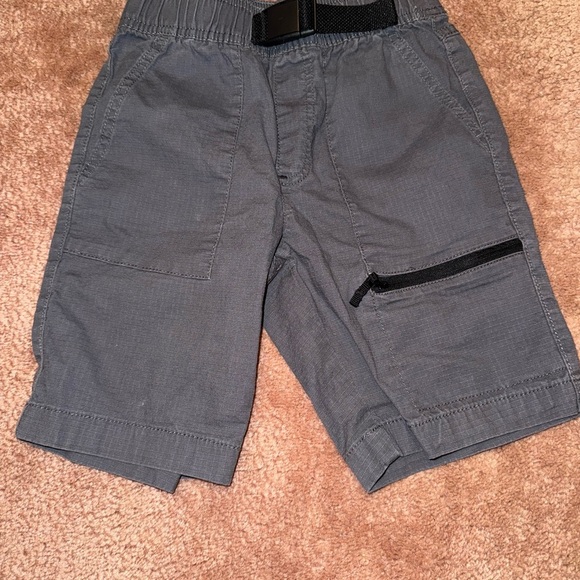 Wonder Nation Kids Gray Cargo Shorts - Picture 1 of 3
